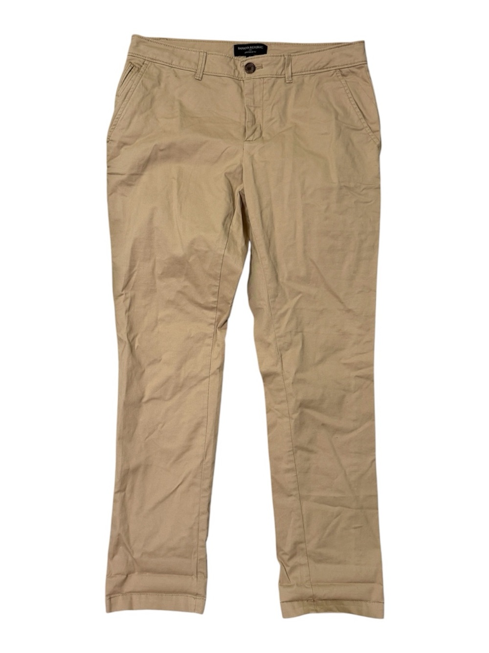 Banana Republic Girlfriend Fit Khaki Chinos Size 6